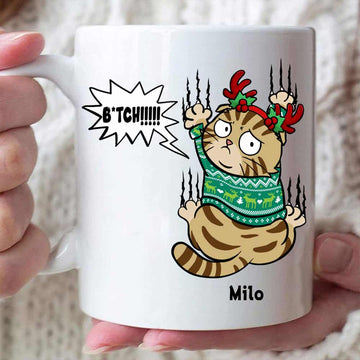 Grumpy Cat - Personalized Ceramic Funny Mug-Myprintsy