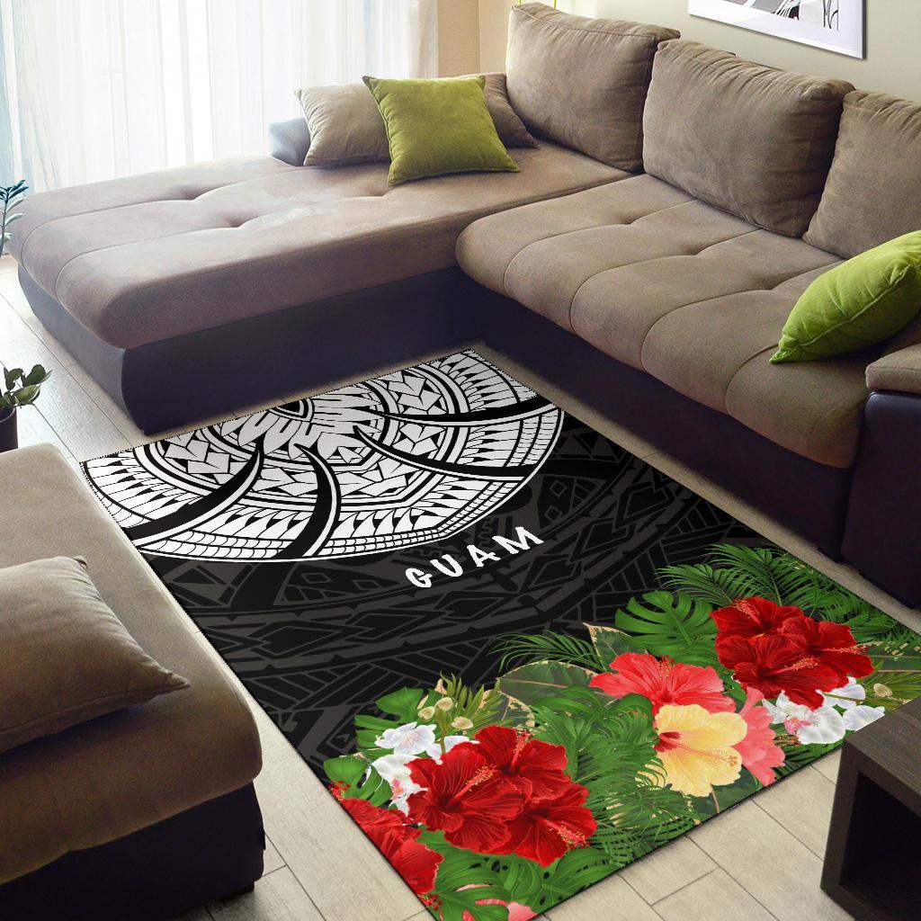 Guam Area Rug - Ginger Lei Pattern-Myprintsy