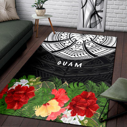 Guam Area Rug - Ginger Lei Pattern-Myprintsy