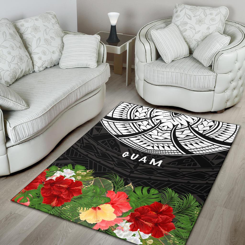 Guam Area Rug - Ginger Lei Pattern-Myprintsy