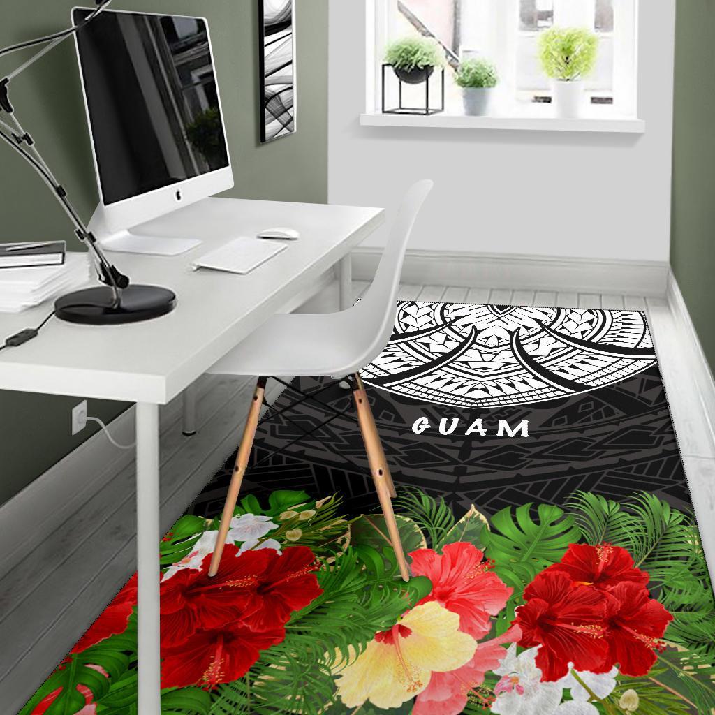 Guam Area Rug - Ginger Lei Pattern-Myprintsy