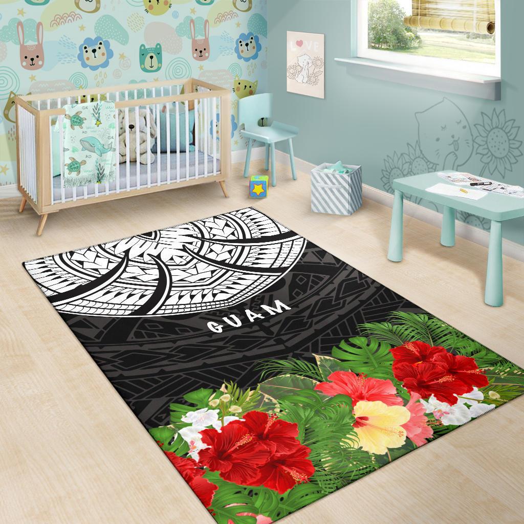 Guam Area Rug - Ginger Lei Pattern-Myprintsy