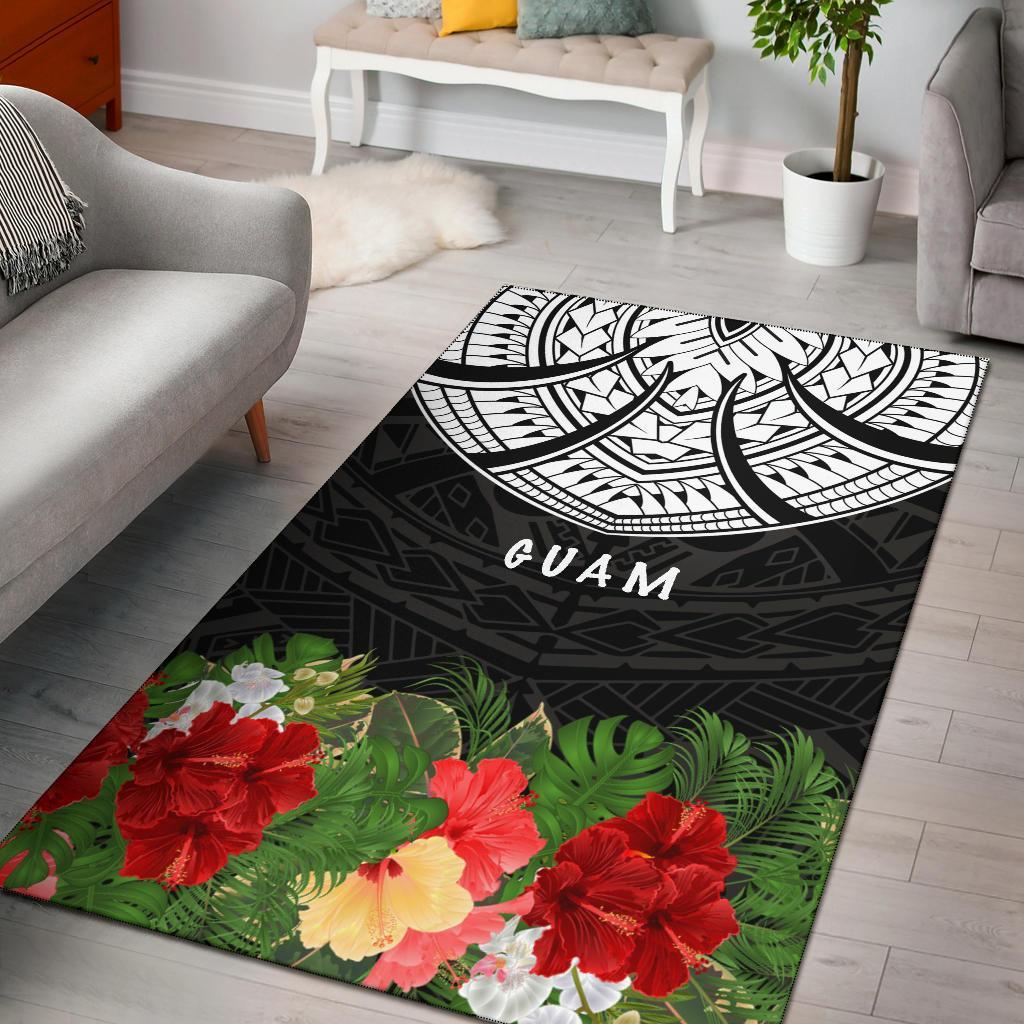 Guam Area Rug - Ginger Lei Pattern-Myprintsy