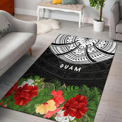 Guam Area Rug - Ginger Lei Pattern-Myprintsy
