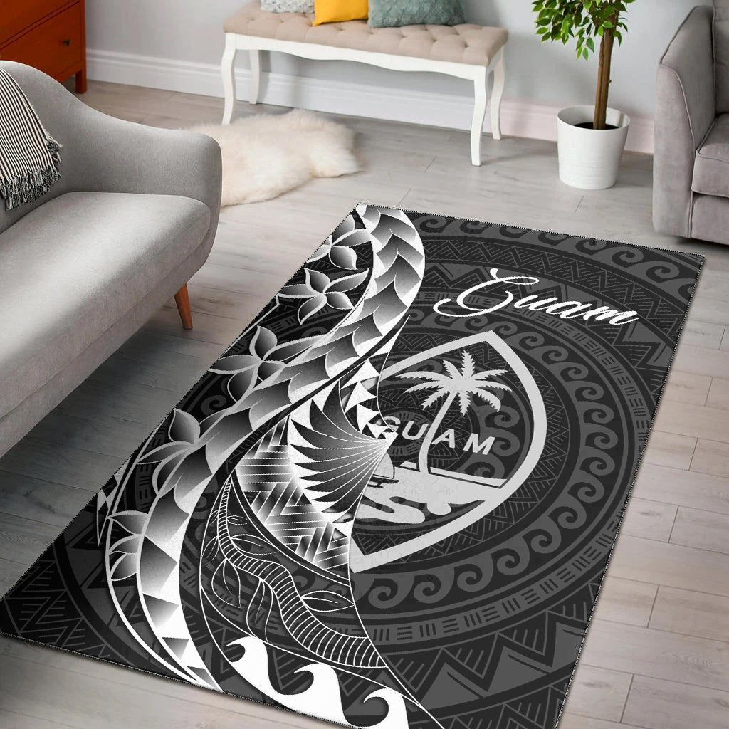 Guam Area Rug - Polynesian Pattern Style-Myprintsy