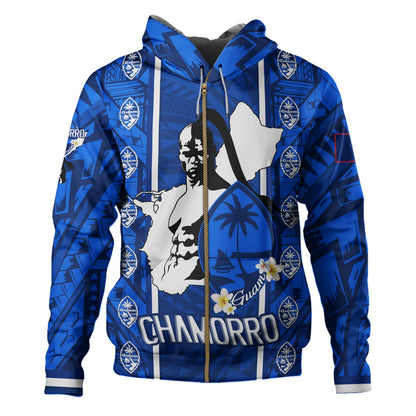 Guam Custom Personalised Hoodie Chamorro Warrior Traditional Tribal Patterns-Myprintsy