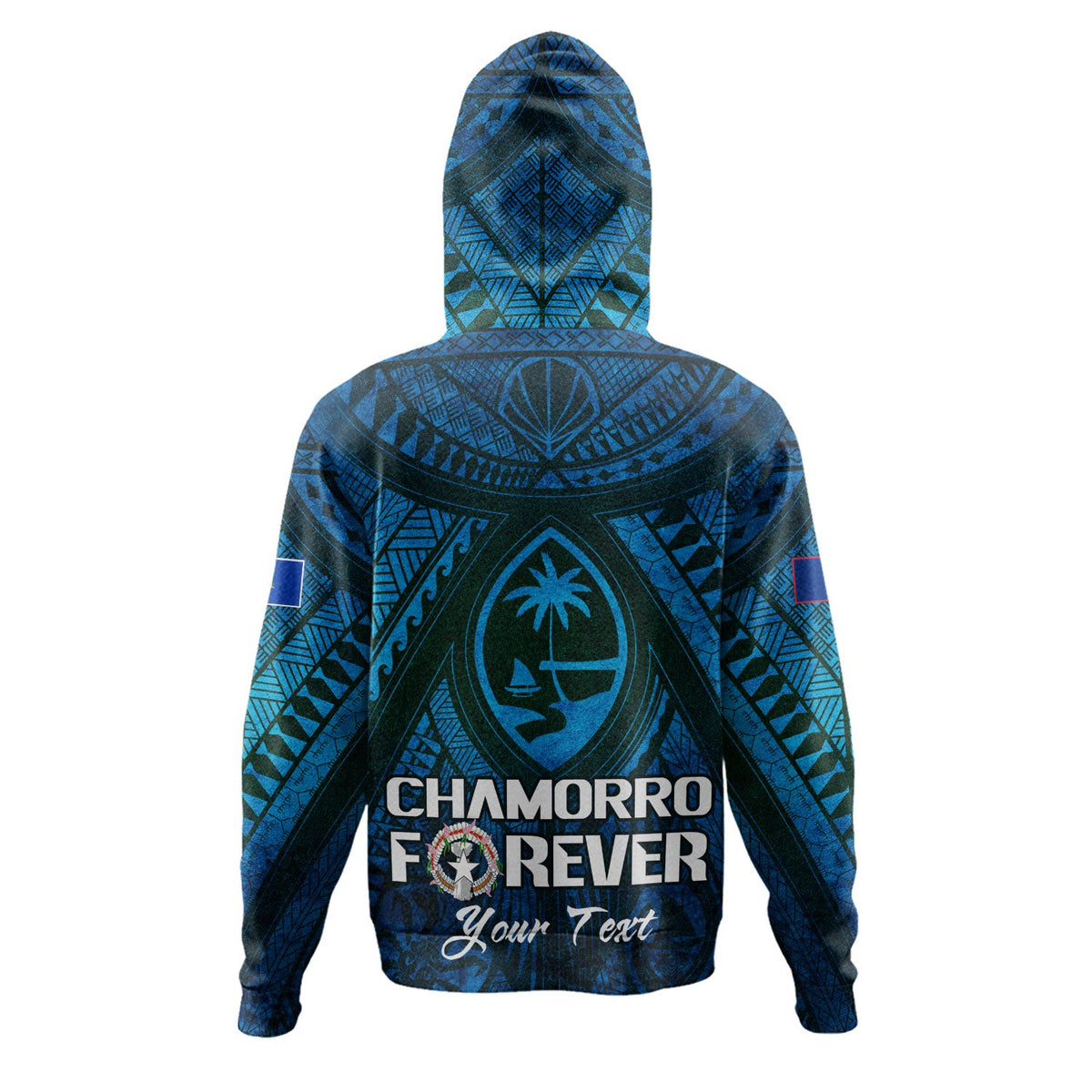 Guam Custom Personalised Hoodie Mariana Islands Chamorro Forever Style-Myprintsy