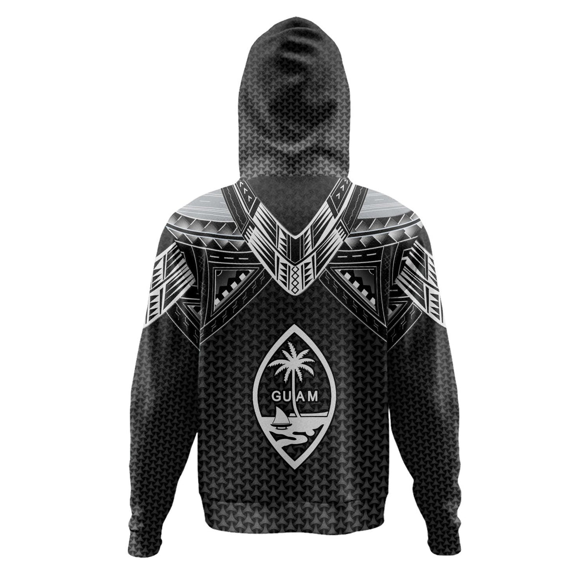 Guam Custom Personalised Hoodie Polynesian Tribal Tattoo-Myprintsy