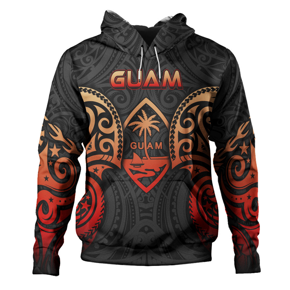 Guam Hoodie Custom Personalised Spirit Red Version-Myprintsy