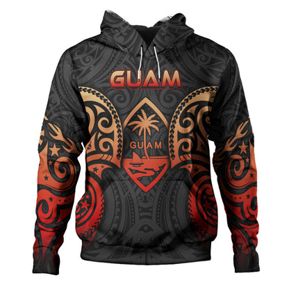 Guam Hoodie Custom Personalised Spirit Red Version-Myprintsy