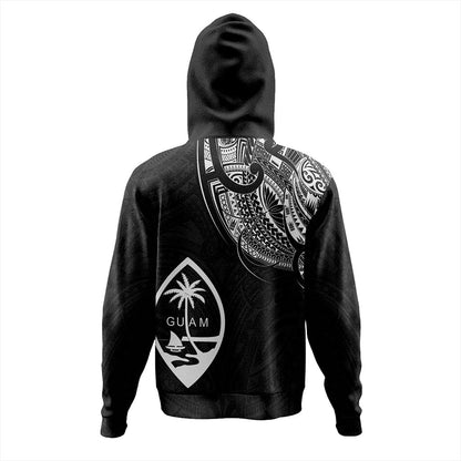 Guam Hoodie Micronesia Tribal Coat Of Arms-Myprintsy