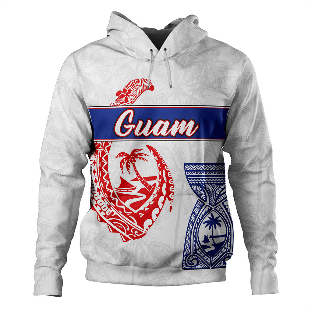 Guam Hoodie Micronesian Hook And Latte Stone Tribal Classic-Myprintsy