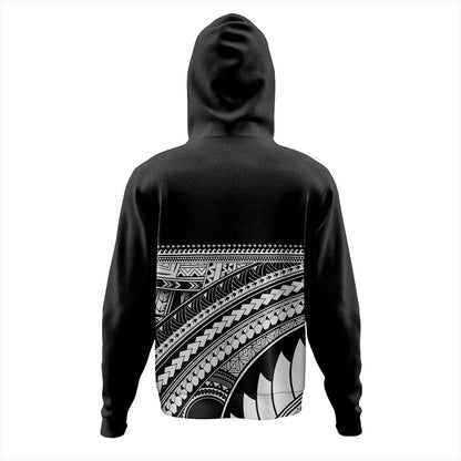 Guam Hoodie Micronesian Map Tribal Style-Myprintsy