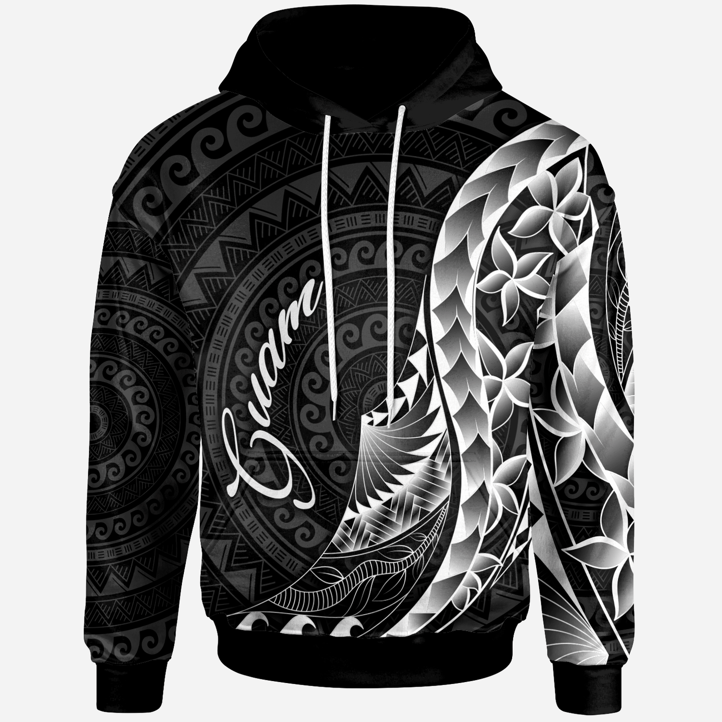 Guam Hoodie - Polynesian Pattern Style-Myprintsy