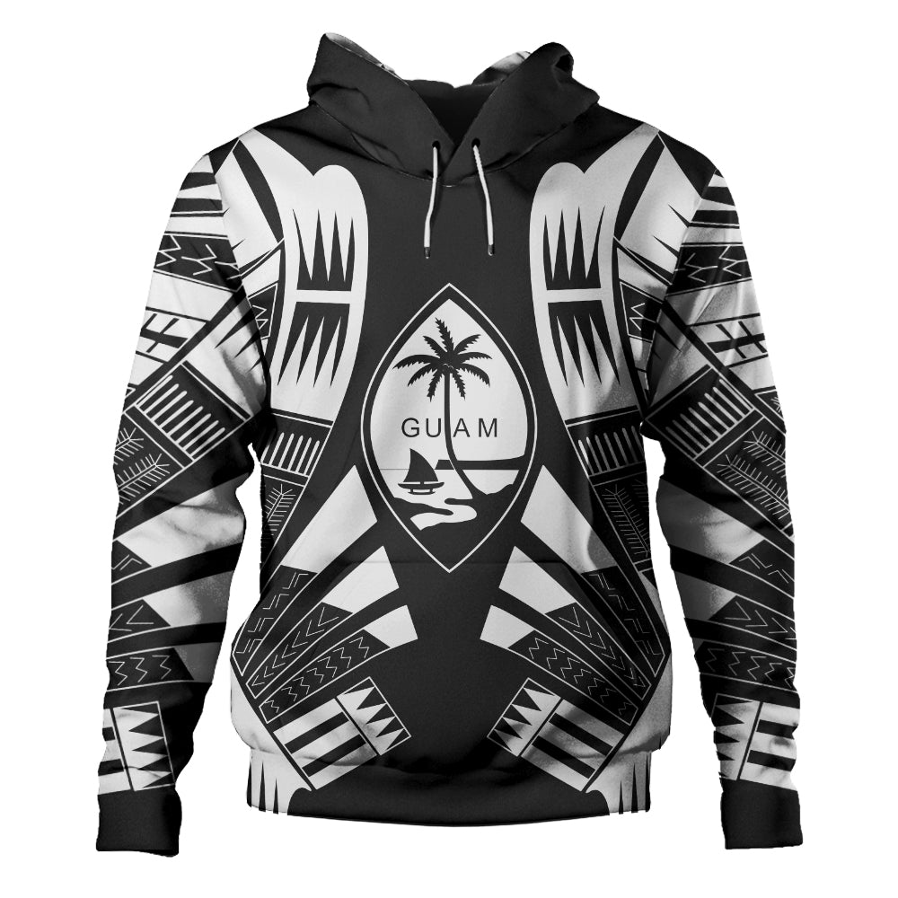 Guam Hoodie Polynesian Tribal Premium Style-Myprintsy