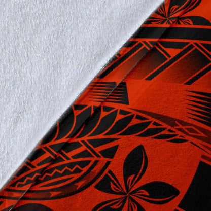 Guam Polynesian Personalised Premium Blanket - Vintage Polynesian Style-Myprintsy