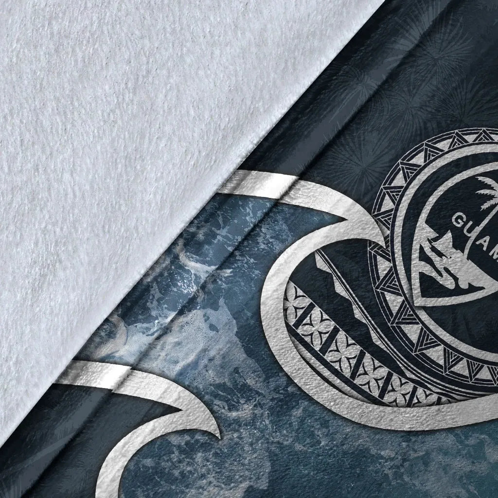 Guam Polynesian Premium Blanket - Ocean Style-Myprintsy