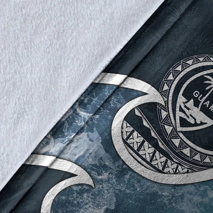 Guam Polynesian Premium Blanket - Ocean Style-Myprintsy