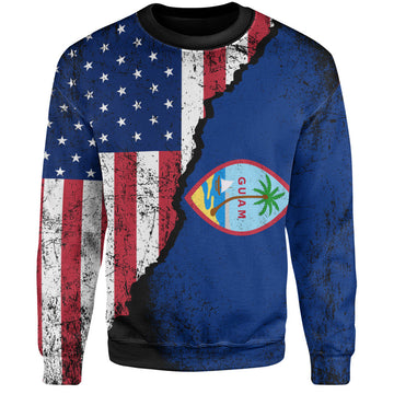 Guam Sweatshirt American Unity Style-Myprintsy