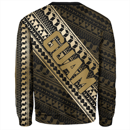 Guam Sweatshirt Tribal Tattoo Style-Myprintsy