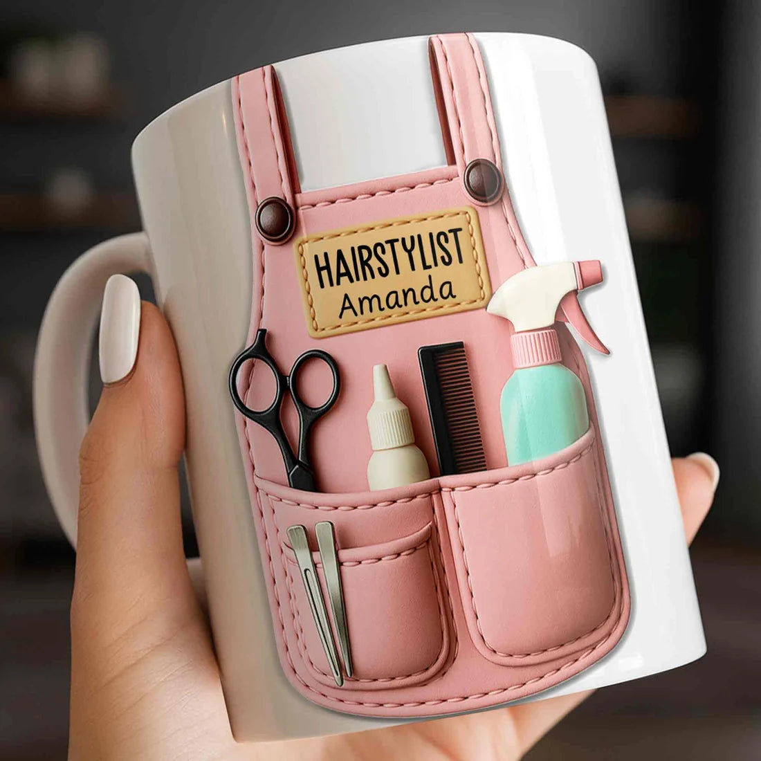 Hairstylist - Personalized Coffee Mug - Gift For Hair Stylists-Myprintsy
