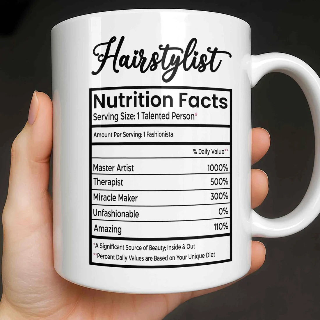 Hairstylist - Personalized Coffee Mug - Gift For Hair Stylists-Myprintsy