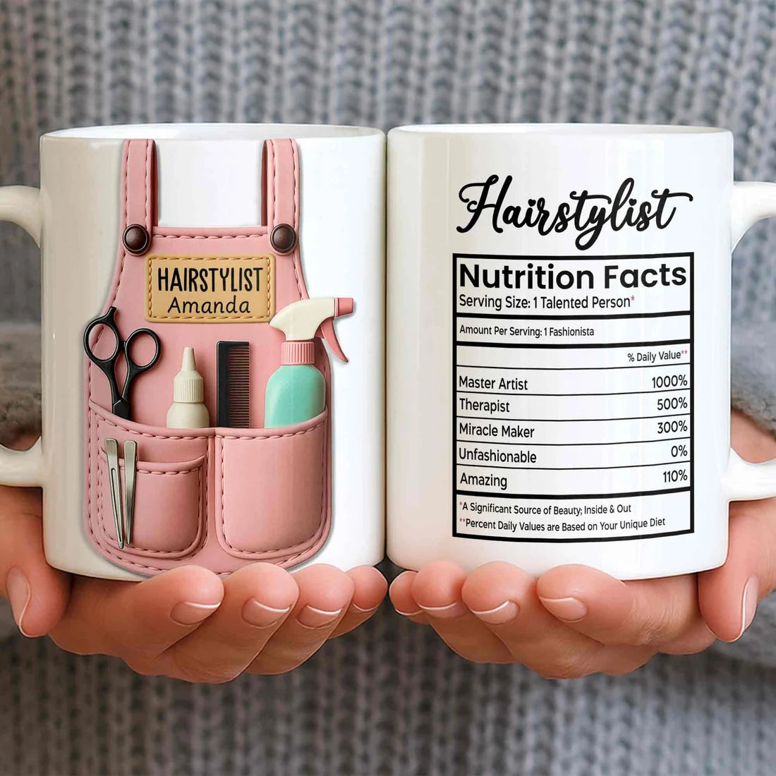 Hairstylist - Personalized Coffee Mug - Gift For Hair Stylists-Myprintsy