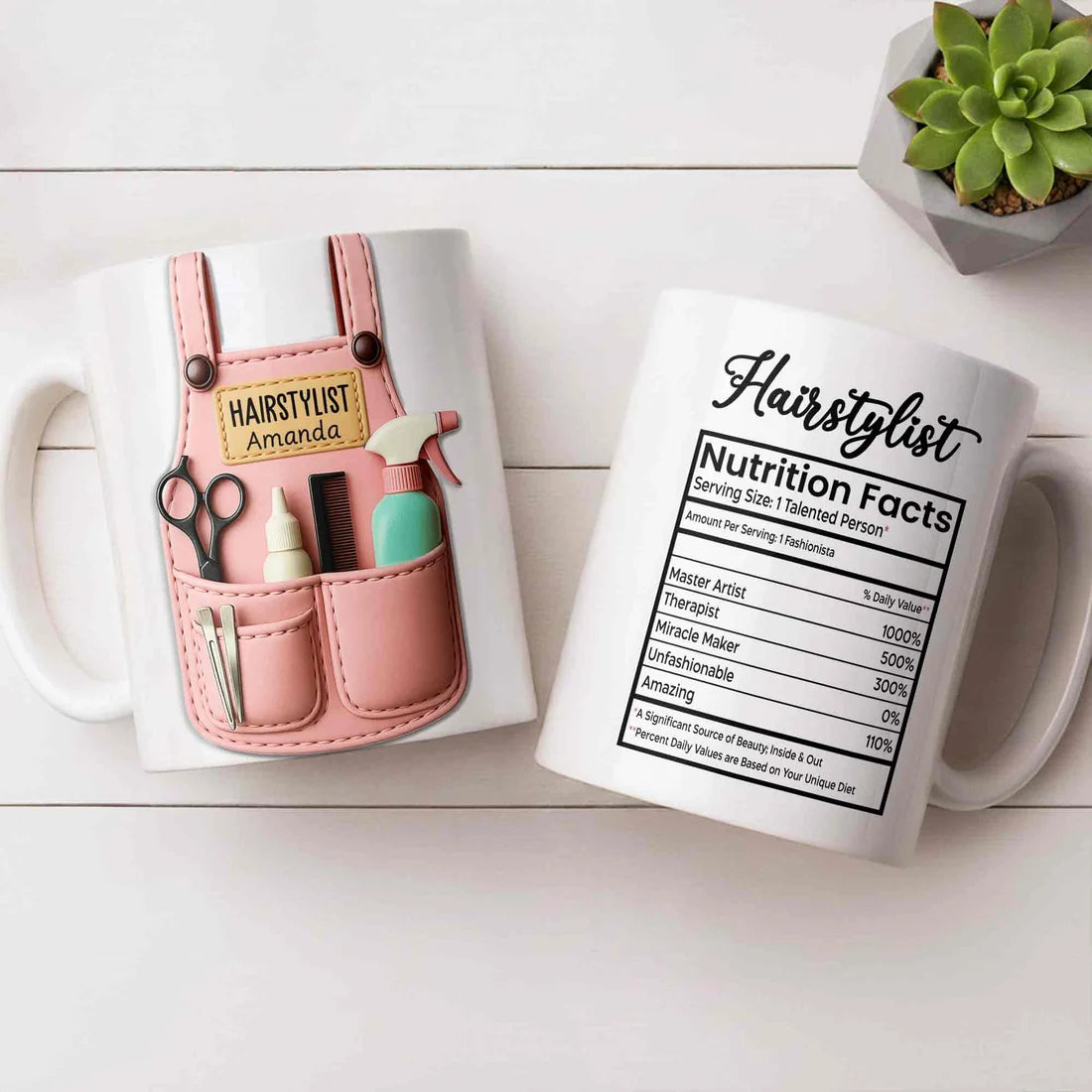 Hairstylist - Personalized Coffee Mug - Gift For Hair Stylists-Myprintsy