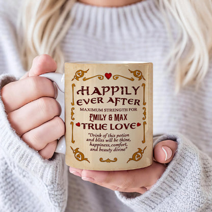 Happily Ever After Maximum Strength For True Love Mug - Personalized Coffee Mug-Myprintsy