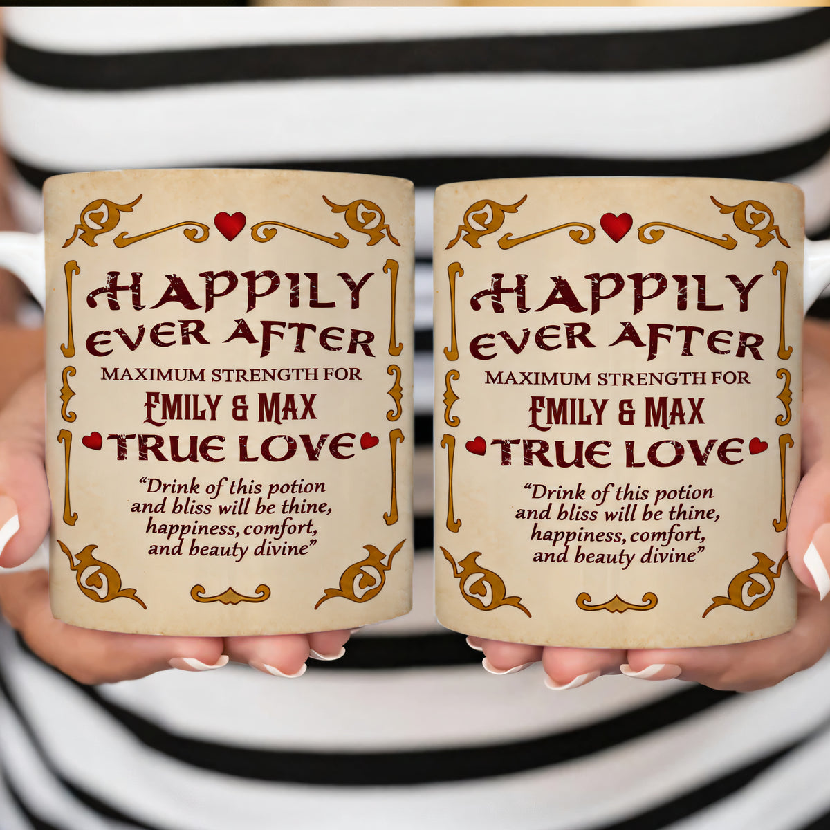 Happily Ever After Maximum Strength For True Love Mug - Personalized Coffee Mug-Myprintsy