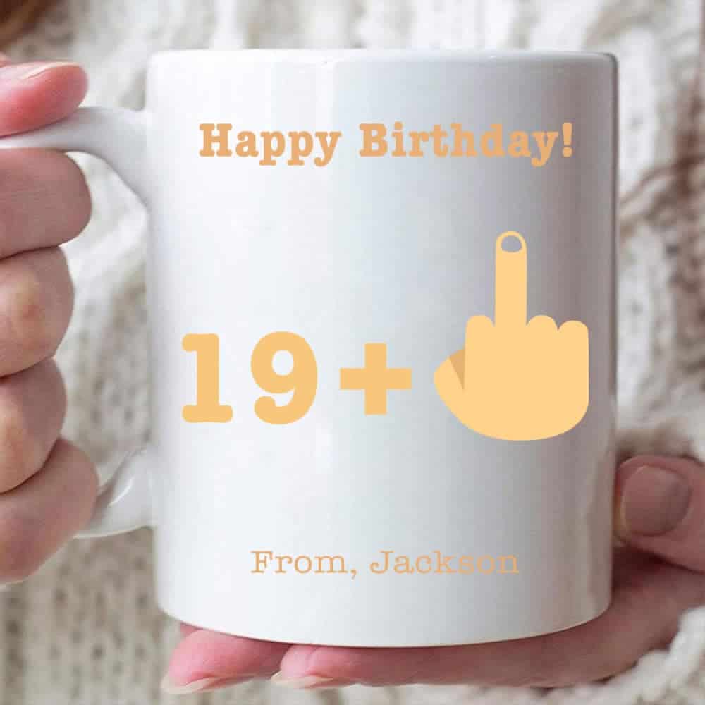 Happy Birthday Custom Mug - Personalized Coffee Mug - Bithday's Gift-Myprintsy
