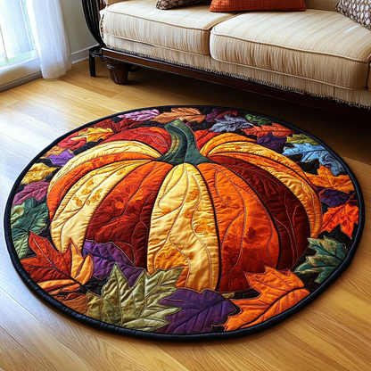 Harvest Charm Quilted Round Mat VTQ-Myprintsy