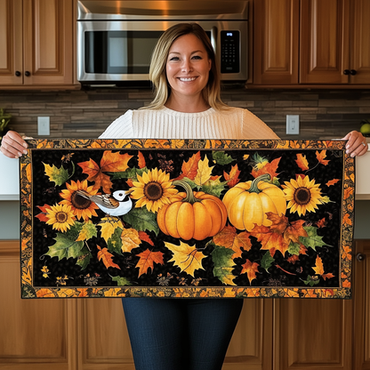 Harvest Time Quilted Table Runner VTQ-Myprintsy