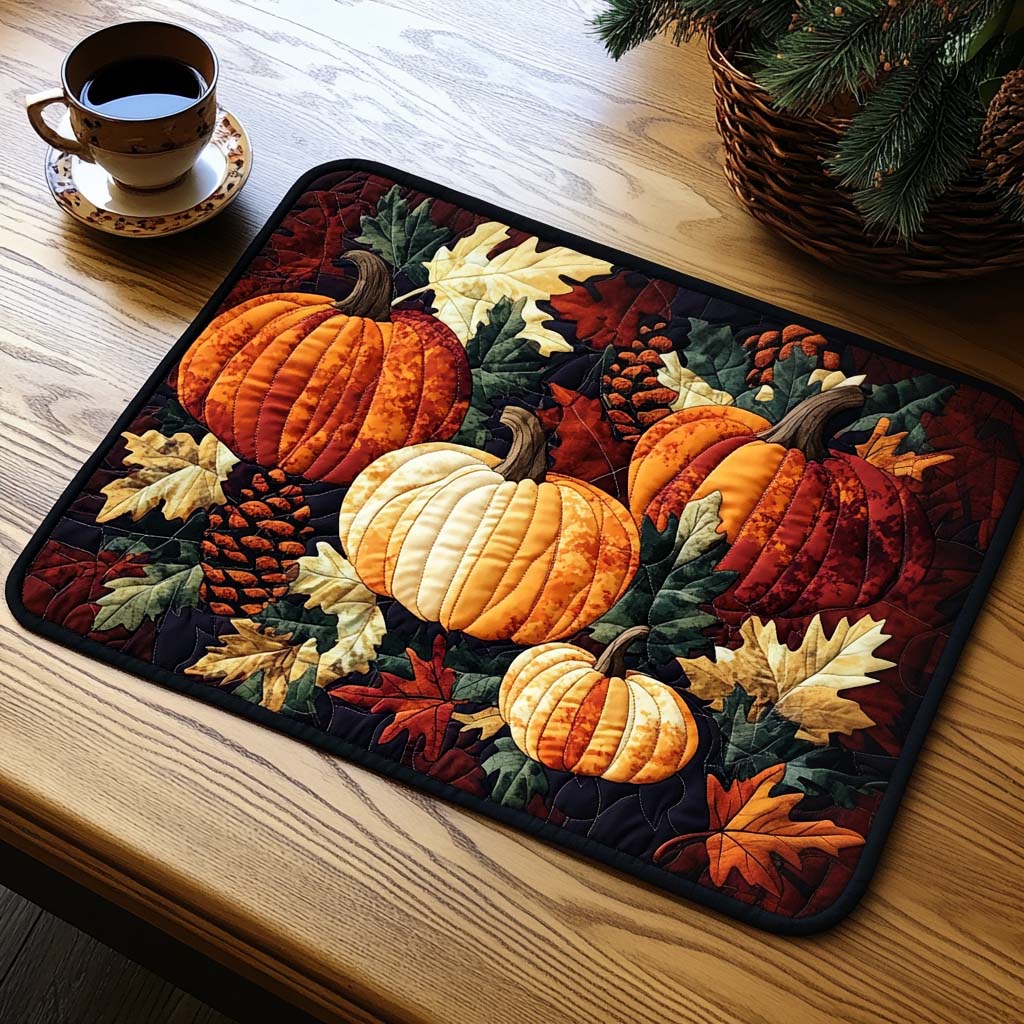 Harvest Wagon Quilted Placemat VTQ-Myprintsy