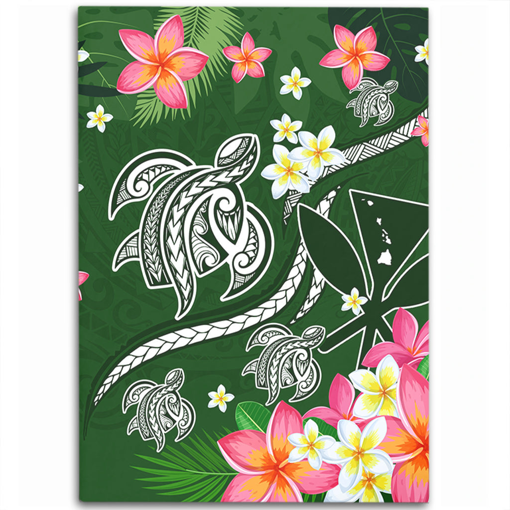 Hawaii Area Rug Aloha Island Turtle Plumeria Flower Tropical Fabric-Myprintsy