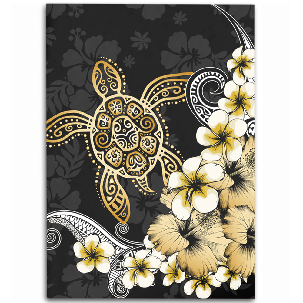 Hawaii Area Rug Hawaii Turtle Gold Tropical-Myprintsy