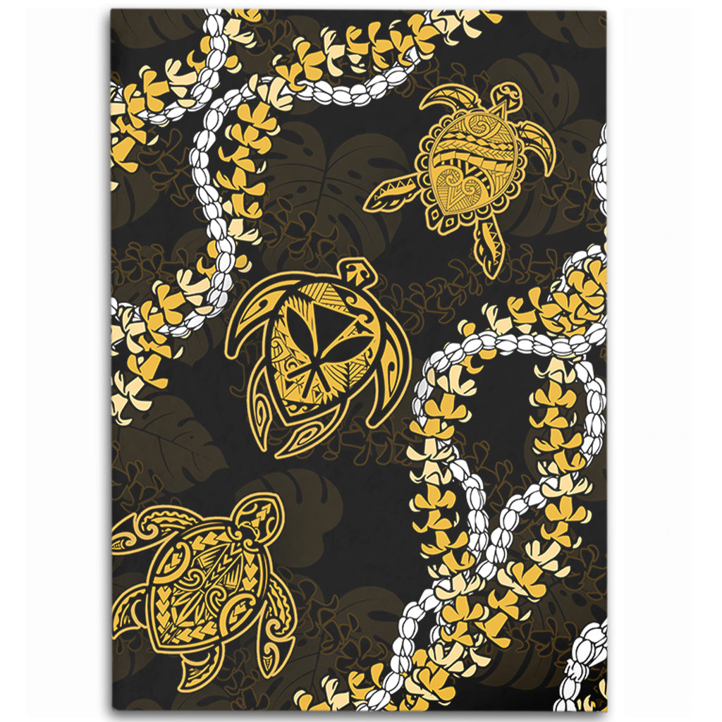 Hawaii Area Rug Kanaka Maoli Floral Puakenikeni Lei-Myprintsy