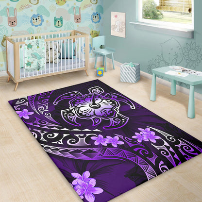 Hawaii Area Rug Kanaka Maoli Map With Turtle Tribal Polynesia Tattoo Luxury Design-Myprintsy