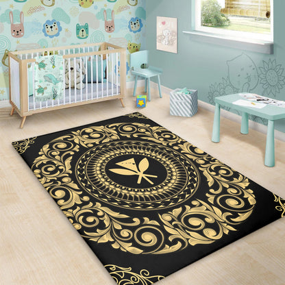 Hawaii Area Rug Kanaka Maoli Royal Vintage Style-Myprintsy