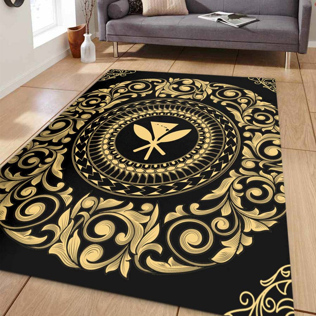 Hawaii Area Rug Kanaka Maoli Royal Vintage Style-Myprintsy