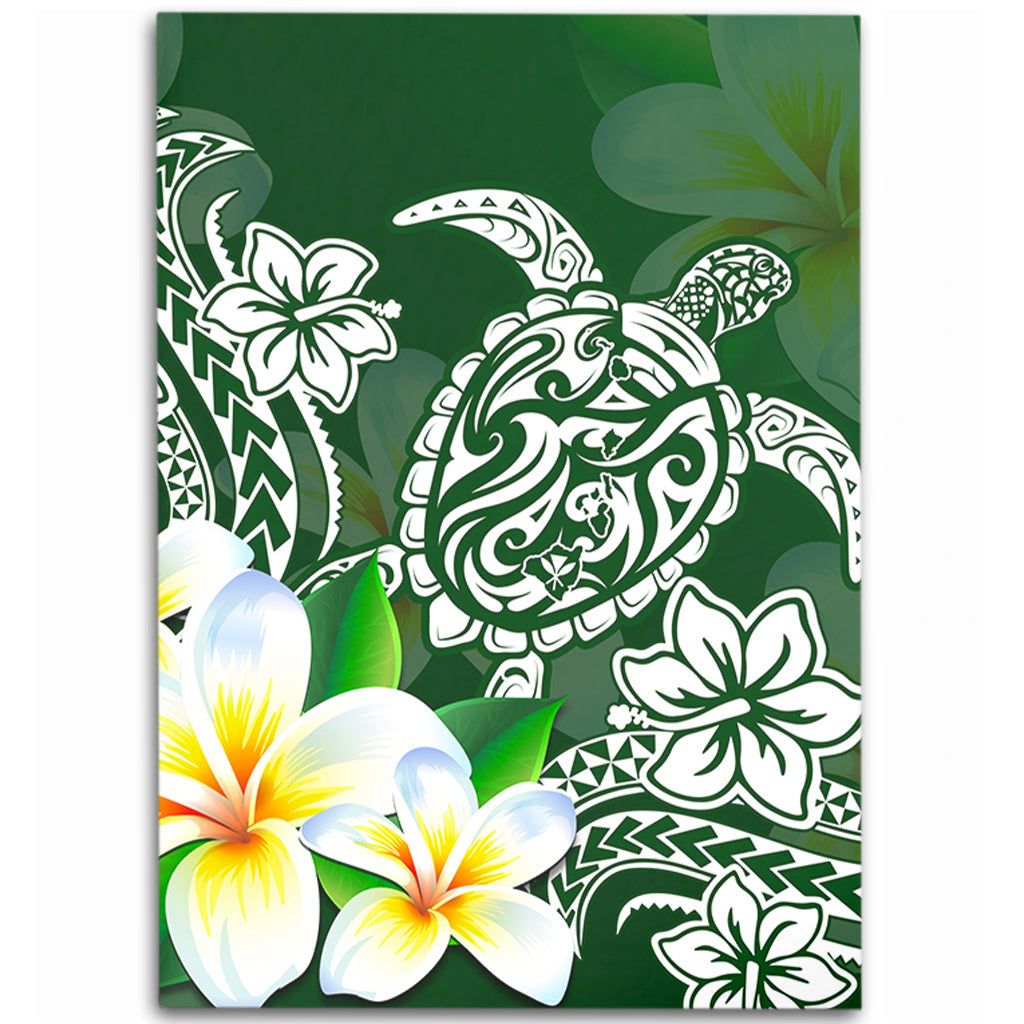 Hawaii Area Rug Polynesian Turtle Tattoo Plumeria Original Style-Myprintsy