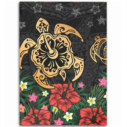 Hawaii Area Rug Polynesian Turtle Tropical Island Tribal Style-Myprintsy