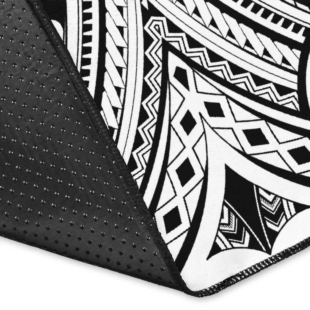 Hawaii Area Rugs - Polynesian Tattoo & Hawaii Coat of Arm-Myprintsy