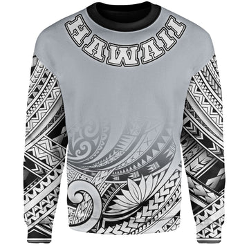 Hawaii Custom Personalised Sweatshirt Polynesian Style Tattoo Design-Myprintsy