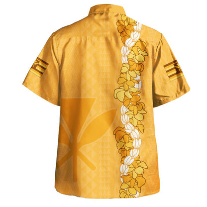 Hawaii Hawaiian Shirt Flower Lei Kanaka Maoli Polynesia Island Style-Myprintsy