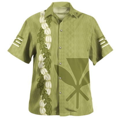 Hawaii Hawaiian Shirt Flower Lei Kanaka Maoli Polynesia Island Style-Myprintsy