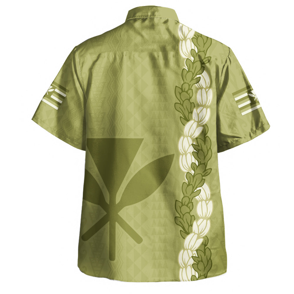 Hawaii Hawaiian Shirt Flower Lei Kanaka Maoli Polynesia Island Style-Myprintsy
