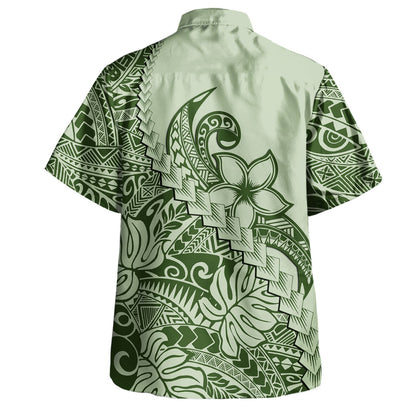 Hawaii Hawaiian Shirt Kanaka Maoli Tribal Plumeria Beautiful