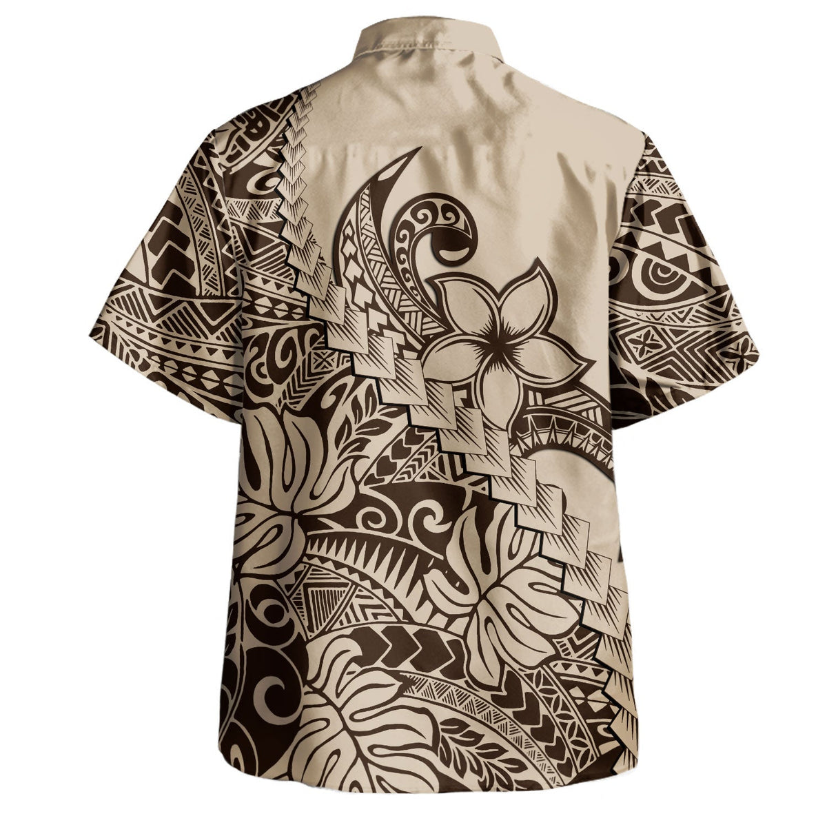 Hawaii Hawaiian Shirt Kanaka Maoli Tribal Plumeria Beautiful