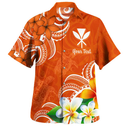 Hawaii Hawaiian Shirt Kanaka Maoli Turtle Plumeria Tribal Style-Myprintsy